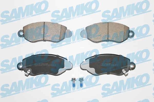 Samko 5SP775 - Гальмівні колодки, дискові гальма autocars.com.ua