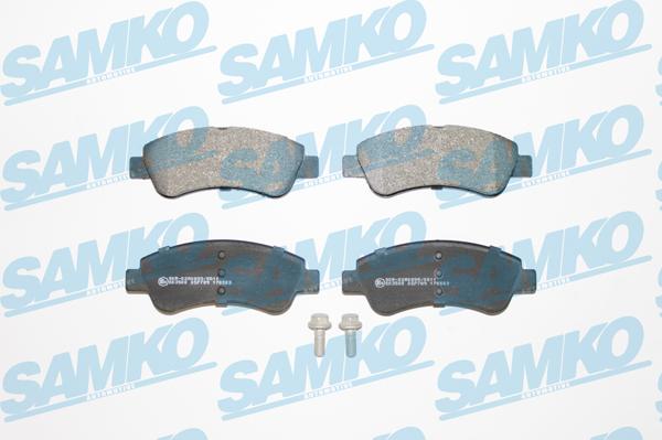 Samko 5SP789 - Тормозные колодки, дисковые, комплект avtokuzovplus.com.ua