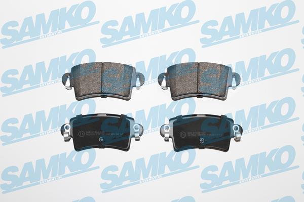 Samko 5SP791 - Тормозные колодки, дисковые, комплект avtokuzovplus.com.ua