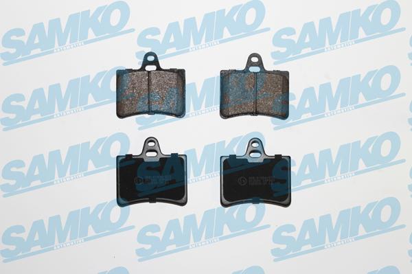 Samko 5SP800 - Тормозные колодки, дисковые, комплект avtokuzovplus.com.ua