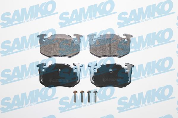 Samko 5SP801 - Гальмівні колодки, дискові гальма autocars.com.ua