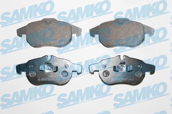 Samko 5SP814 - Гальмівні колодки, дискові гальма autocars.com.ua