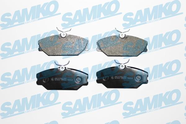 Samko 5SP816 - Тормозные колодки, дисковые, комплект avtokuzovplus.com.ua