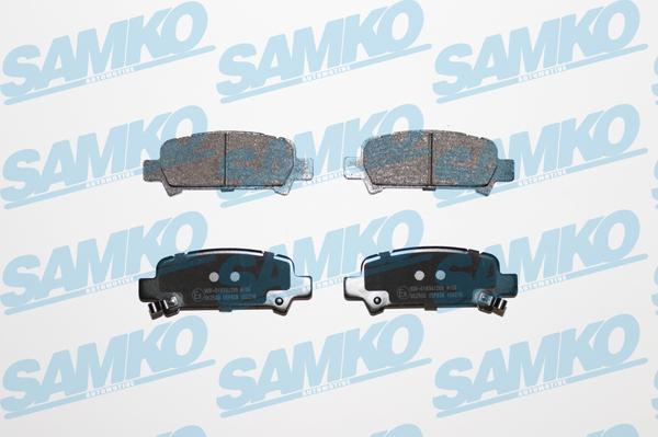 Samko 5SP838 - Гальмівні колодки, дискові гальма autocars.com.ua