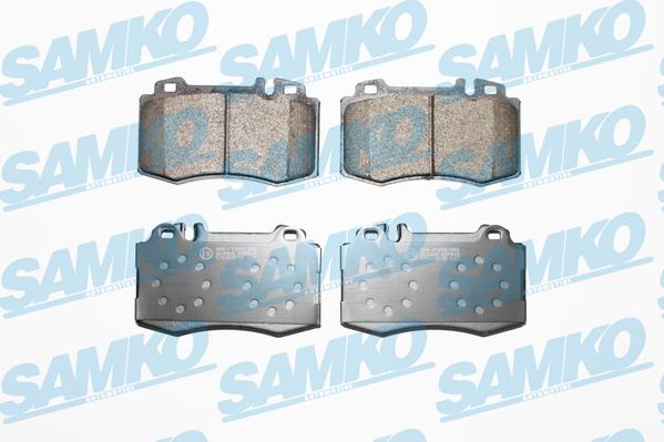 Samko 5SP849 - Гальмівні колодки, дискові гальма autocars.com.ua