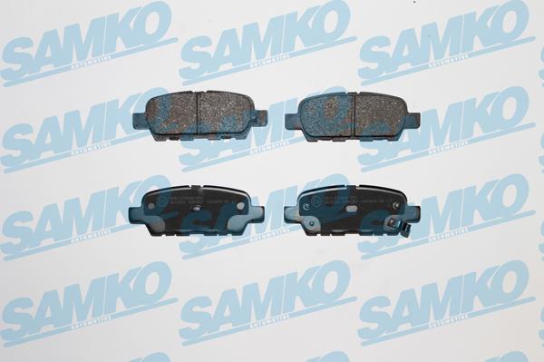 Samko 5SP857 - Гальмівні колодки, дискові гальма autocars.com.ua