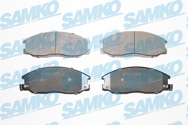 Samko 5SP859 - Тормозные колодки, дисковые, комплект avtokuzovplus.com.ua