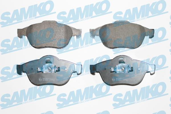 Samko 5SP864 - Тормозные колодки, дисковые, комплект avtokuzovplus.com.ua