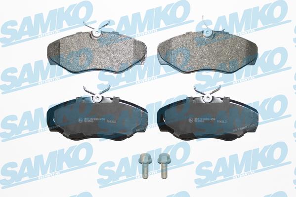 Samko 5SP908 - Гальмівні колодки, дискові гальма autocars.com.ua