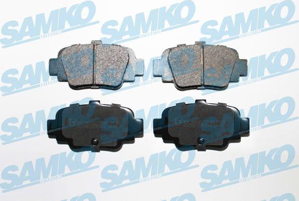 Samko 5SP874 - Тормозные колодки, дисковые, комплект avtokuzovplus.com.ua