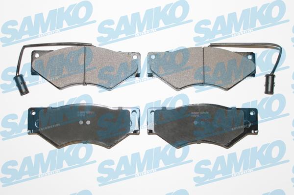 Samko 5SP879 - Гальмівні колодки, дискові гальма autocars.com.ua