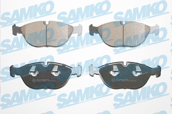 Samko 5SP881 - Гальмівні колодки, дискові гальма autocars.com.ua
