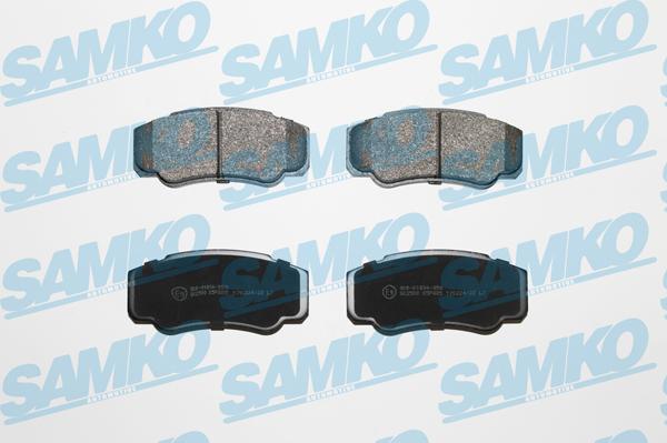 Samko 5SP885 - Гальмівні колодки, дискові гальма autocars.com.ua