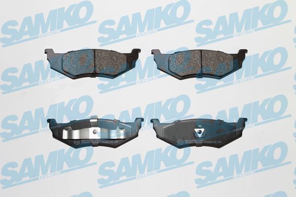 Samko 5SP894 - Гальмівні колодки, дискові гальма autocars.com.ua