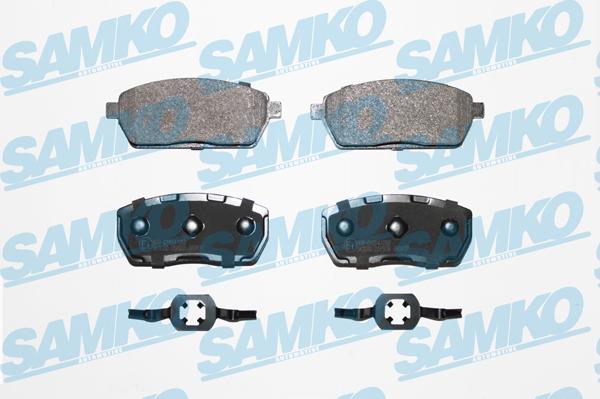 Samko 5SP936 - Тормозные колодки, дисковые, комплект avtokuzovplus.com.ua