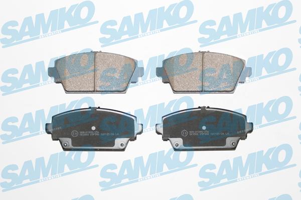 Samko 5SP940 - Гальмівні колодки, дискові гальма autocars.com.ua