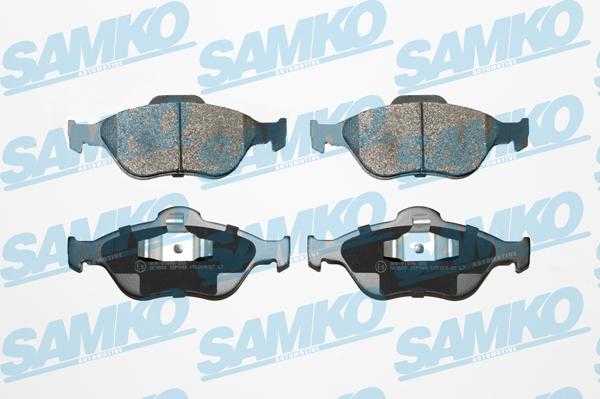 Samko 5SP949 - Гальмівні колодки, дискові гальма autocars.com.ua