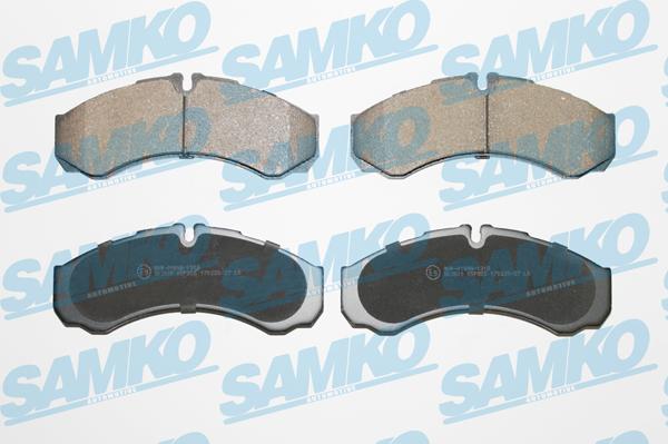 Samko 5SP955 - Тормозные колодки, дисковые, комплект avtokuzovplus.com.ua