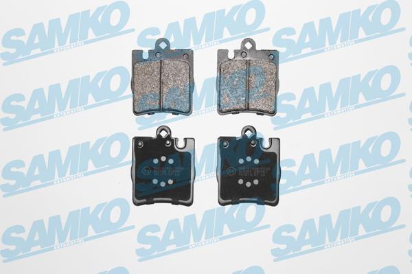 Samko 5SP957 - Тормозные колодки, дисковые, комплект avtokuzovplus.com.ua