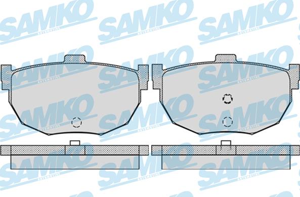 Samko 5SP960 - Гальмівні колодки, дискові гальма autocars.com.ua