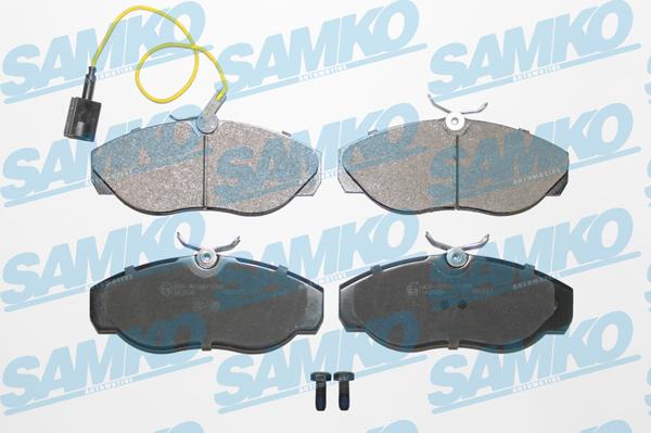 Samko 5SP964 - Тормозные колодки, дисковые, комплект avtokuzovplus.com.ua