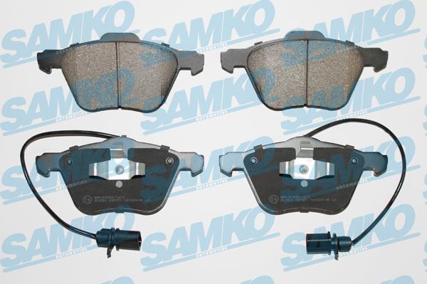 Samko 5SP971 - Тормозные колодки, дисковые, комплект avtokuzovplus.com.ua