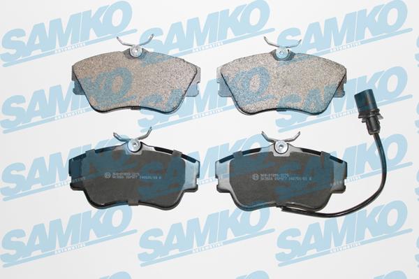 Samko 5SP977 - Тормозные колодки, дисковые, комплект avtokuzovplus.com.ua