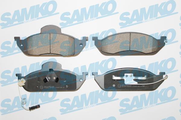 Samko 5SP983 - Гальмівні колодки, дискові гальма autocars.com.ua