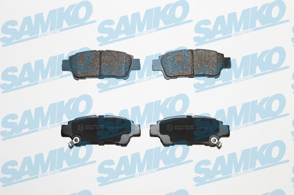 Samko 5SP996 - Тормозные колодки, дисковые, комплект avtokuzovplus.com.ua