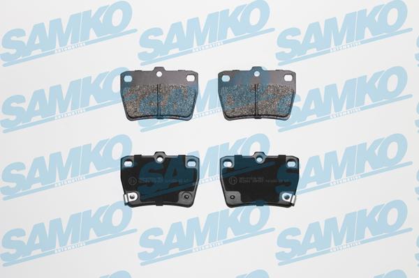 Samko 5SP997 - Тормозные колодки, дисковые, комплект avtokuzovplus.com.ua