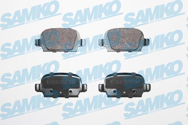 Samko 5SP998 - Тормозные колодки, дисковые, комплект avtokuzovplus.com.ua