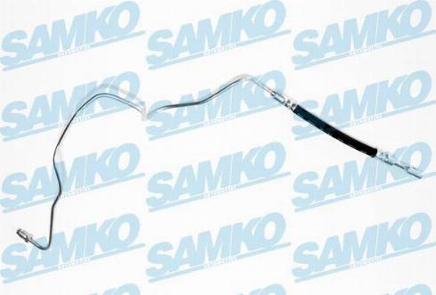 Samko 6T49176 - Тормозной шланг avtokuzovplus.com.ua