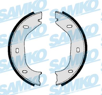 Samko 80010 - Комплект гальм, барабанний механізм autocars.com.ua
