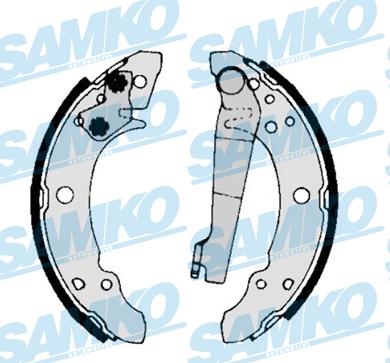 Samko 80140 - Комплект гальм, барабанний механізм autocars.com.ua