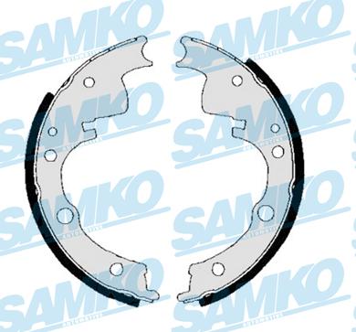 Samko 80240B - Комплект гальм, барабанний механізм autocars.com.ua