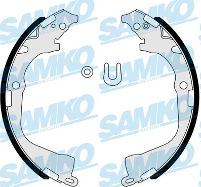 Samko 81011 - Комплект гальм, барабанний механізм autocars.com.ua
