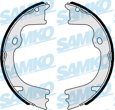 Samko 81043 - Комплект гальм, барабанний механізм autocars.com.ua