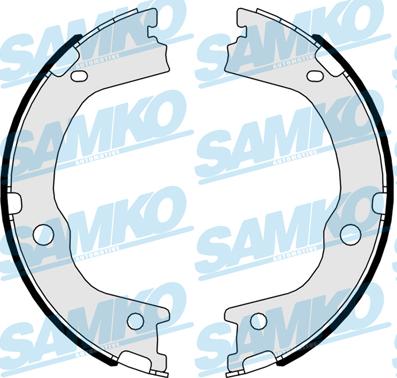 Samko 81047 - Комплект гальм, барабанний механізм autocars.com.ua