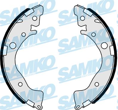 Samko 81079 - Комплект гальм, барабанний механізм autocars.com.ua