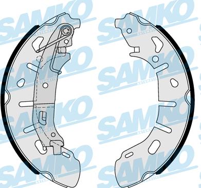 Samko 81101 - Комплект гальм, барабанний механізм autocars.com.ua