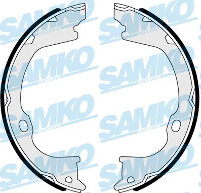 Samko 81102 - Комплект тормозных колодок, барабанные avtokuzovplus.com.ua