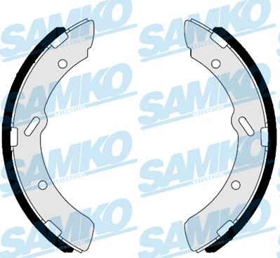 Samko 81104 - Комплект гальм, барабанний механізм autocars.com.ua