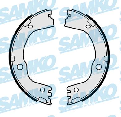 Samko 81177 - Комплект тормозных колодок, барабанные avtokuzovplus.com.ua