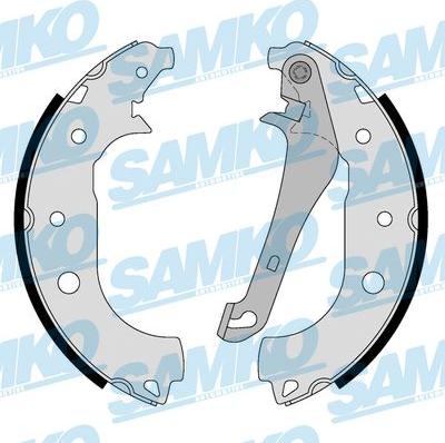 Samko 81184 - Комплект гальм, барабанний механізм autocars.com.ua