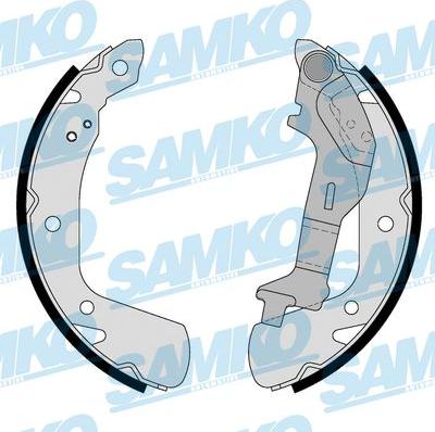 Samko 81195 - Комплект гальм, барабанний механізм autocars.com.ua