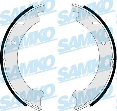 Samko 87235 - Комплект гальм, барабанний механізм autocars.com.ua