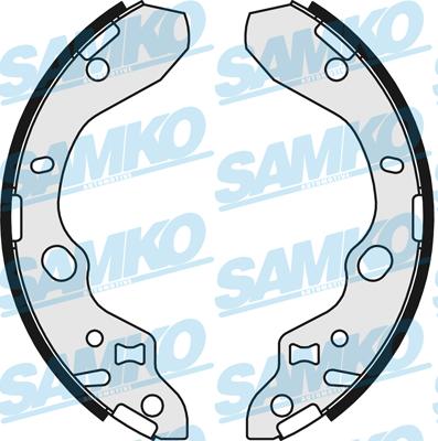 Samko 87910 - Комплект гальм, барабанний механізм autocars.com.ua
