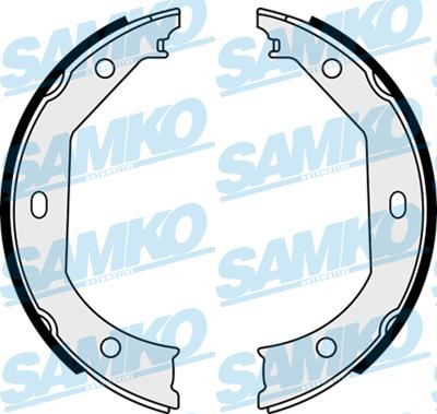 Samko 88090 - Комплект тормозных колодок, барабанные avtokuzovplus.com.ua