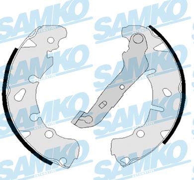 Samko 88170 - Комплект гальм, барабанний механізм autocars.com.ua