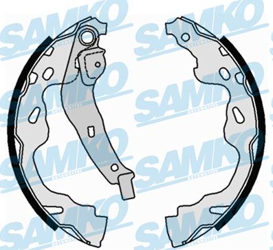 Samko 88660 - Комплект гальм, барабанний механізм autocars.com.ua